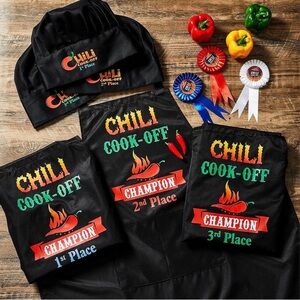 Wesiti 9 Pcs Chili Cook off Prizes Decorations Trophies Chili Cook off